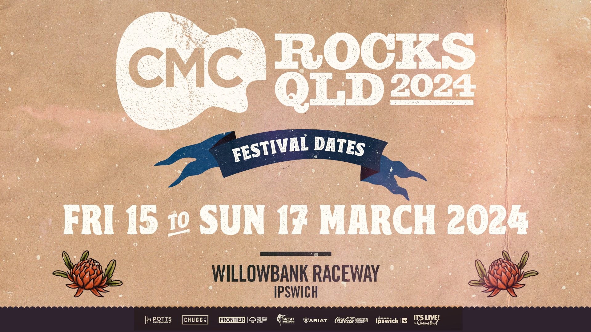 CMC Rocks QLD 2024 Concert Dates & Tickets Frontier Touring